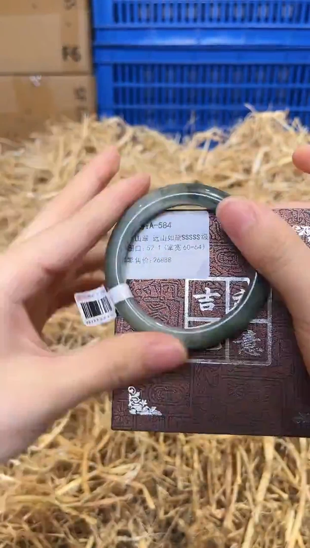 未镶嵌手镯石英质玉A-584