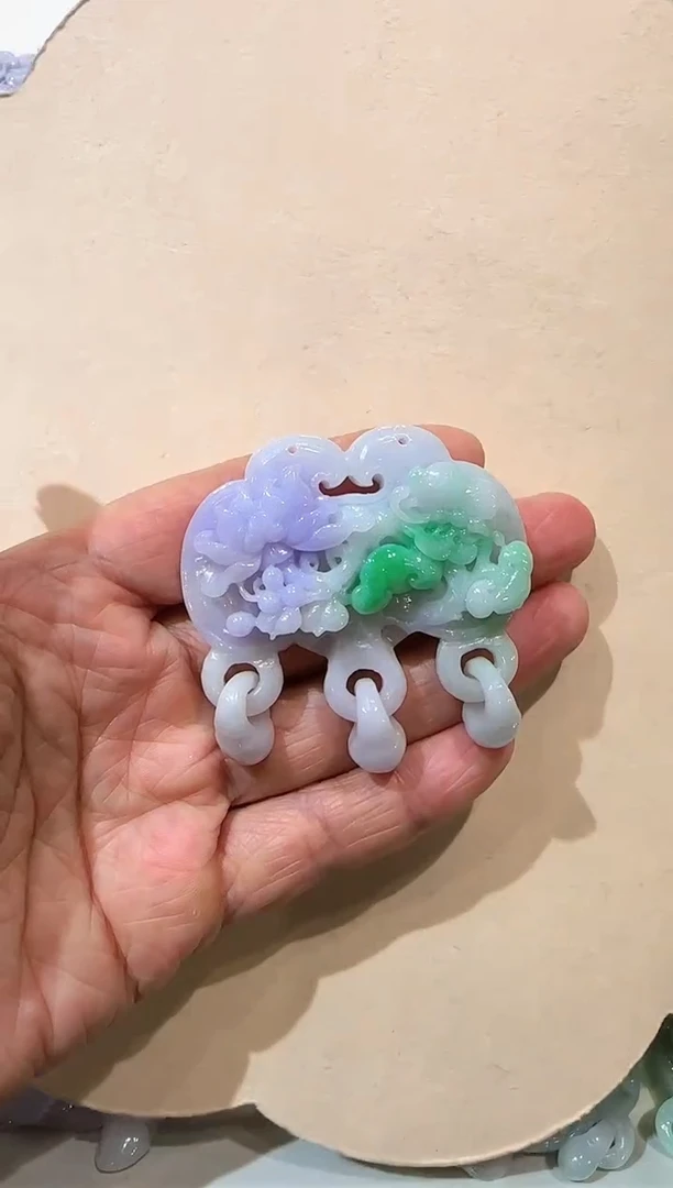 【闪购商品】翡翠颈饰未镶嵌国风