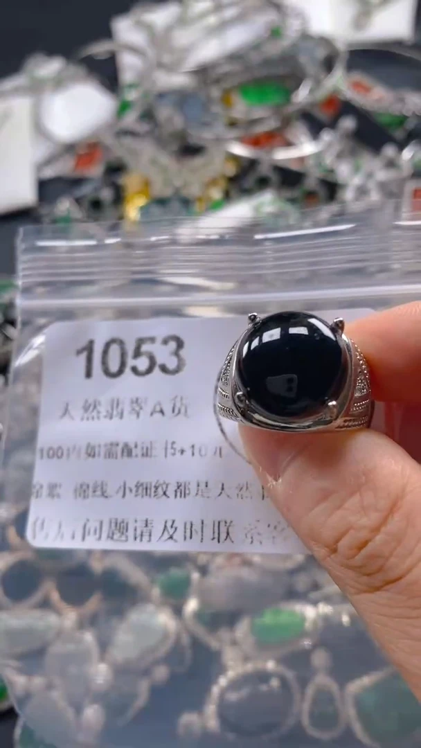 翡翠未镶嵌吊坠(不含链)1053