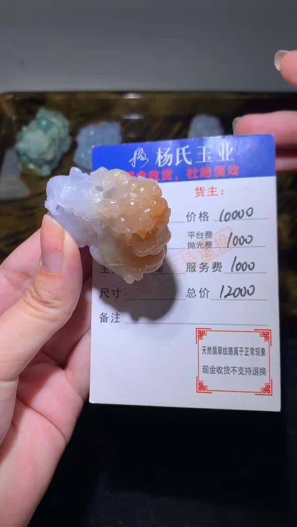 未镶嵌定制翡翠-毛货不退不换-多样性发其一