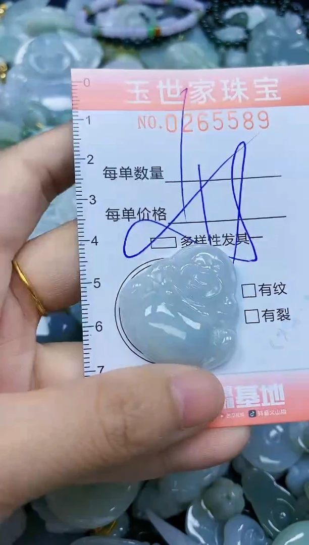 翡翠未镶嵌颈饰闪购0265589多样性发其一