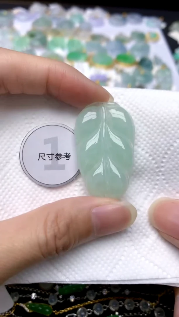 颈饰未镶嵌翡翠天然A货翡翠