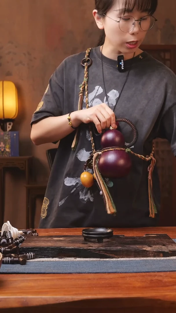 1461号精品大漆葫芦防腐防渗装水茶酒
