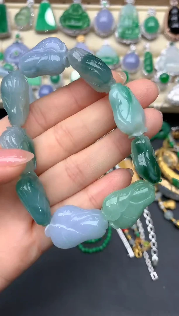 【闪购商品】翡翠手串未镶嵌115-中国好珍宝