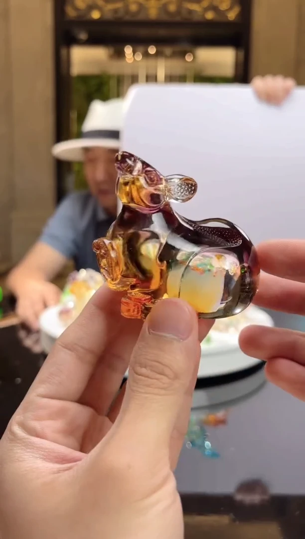 茶宠AJ06598玉玺鼠艺术摆件