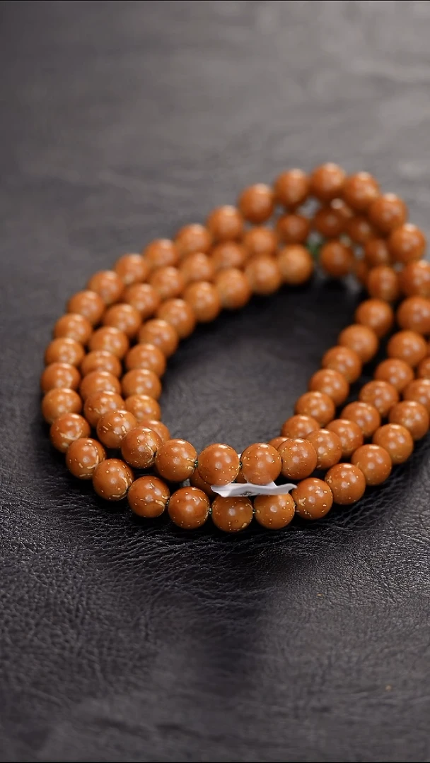 手串紫金鼠10mm实心圆珠脖挂  81颗