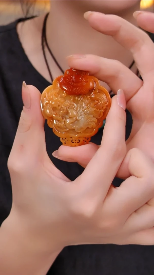 颈饰未镶嵌翡翠国风