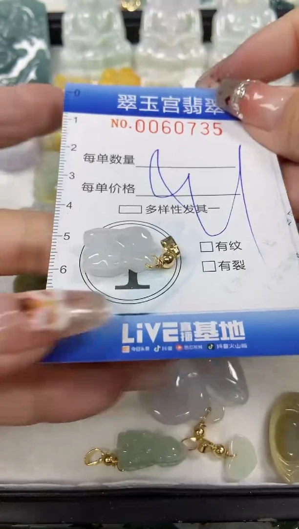 【闪购商品】翡翠颈饰未镶嵌闪购商品0060735