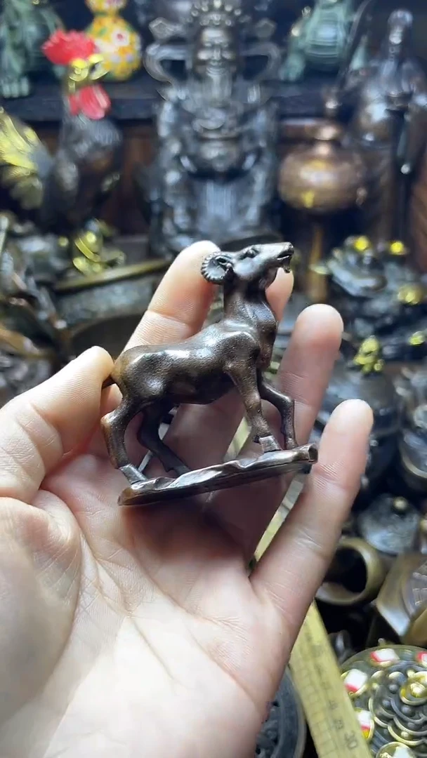 闪购链接，点击下单，有运费险，铜摆件