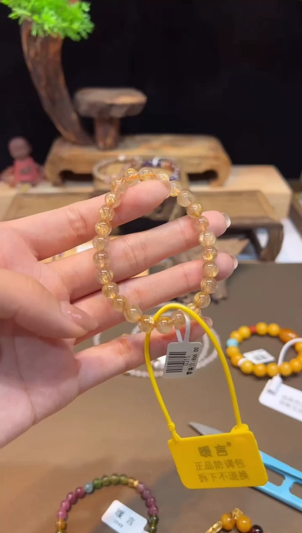 水晶手链未镶嵌手饰@@0315