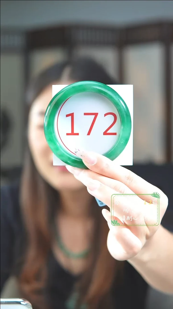 未镶嵌手镯石英质玉（非洲翠）5758