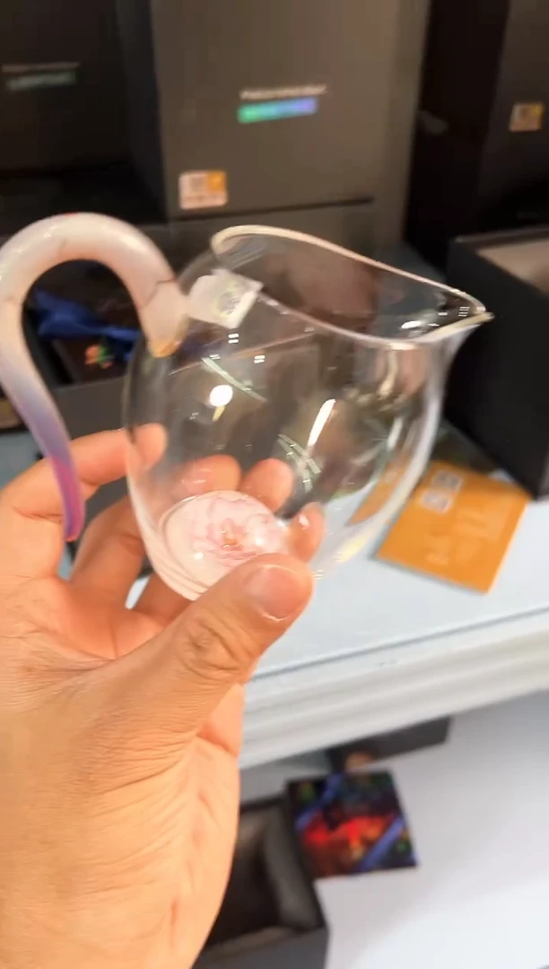 【闪购商品】禾器棠韵怡然公道杯粉玉