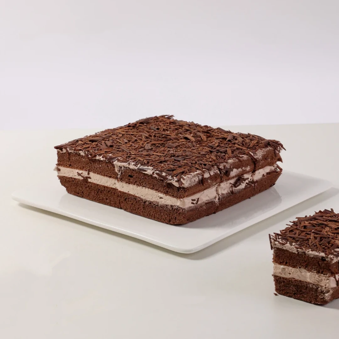 【临期】黑森林蛋糕2盒装动物奶油巧克力慕斯下午茶糕点休闲零食