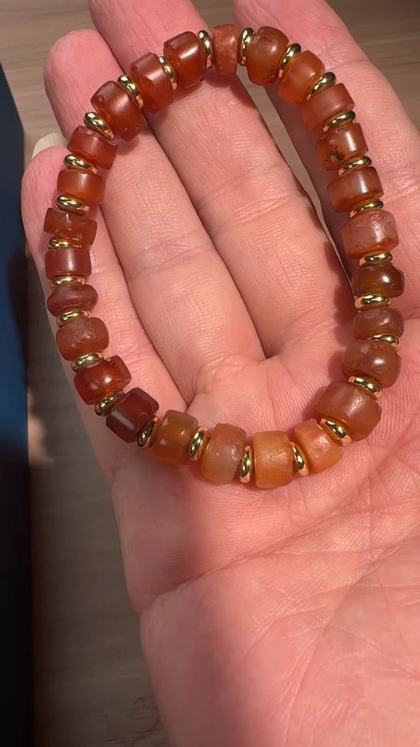 未镶嵌手串玛瑙/玉髓陈*乐26粒