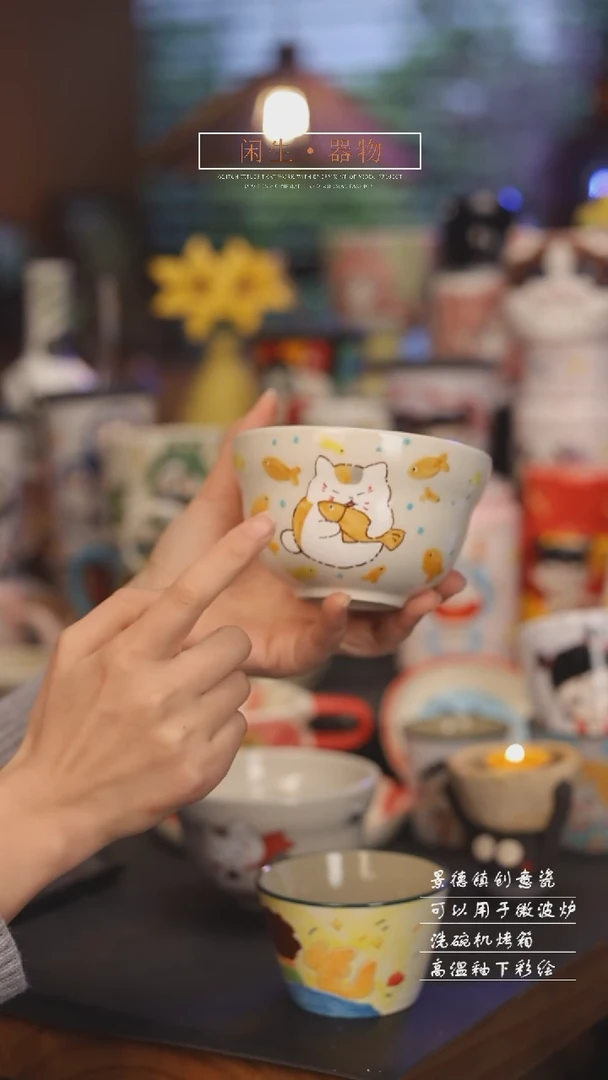 【闪购商品】景德镇可爱设计师款陶瓷