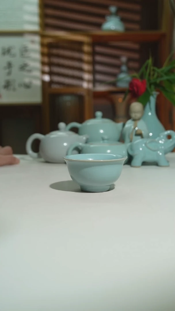 天青珑匠支钉压手杯安全发货