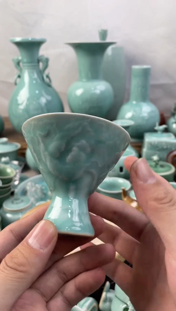 【闪购商品】特价福利 微瑕 慧仙青瓷