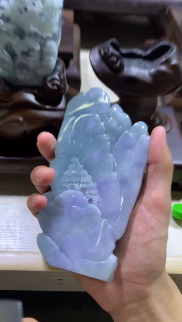 未镶嵌摆件翡翠用****3翡翠摆件