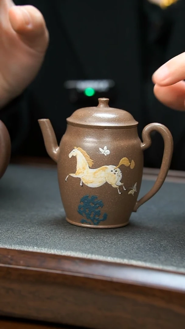 【闪购商品】紫砂茶壶段泥飞马壶