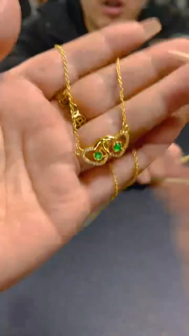 【闪购商品】翡翠项链未镶嵌0112221159多样性发一