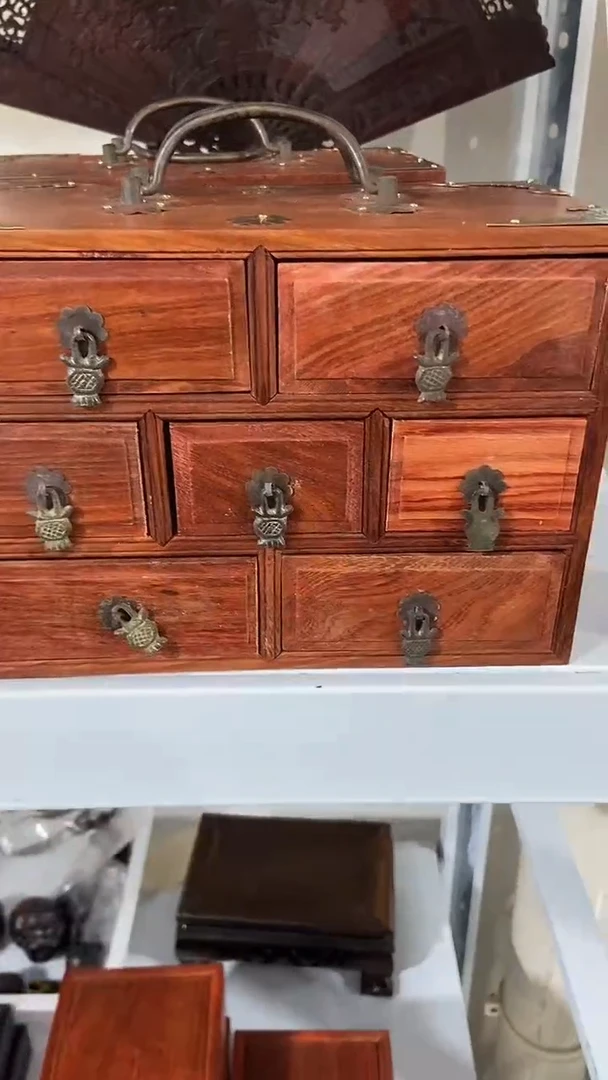 木虓* 微瑕 七抽盒