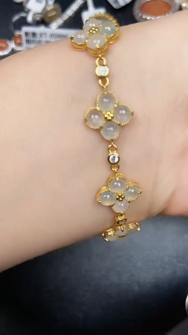 银S925镶嵌戒指翡翠1460