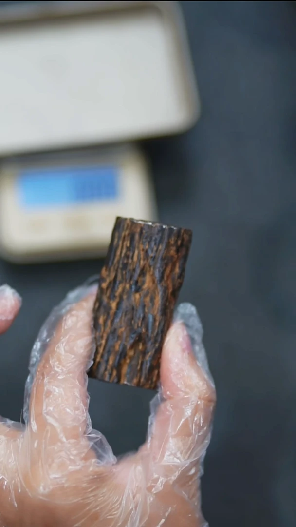 沉香沉香碎屑变异棋香都彭沉水23.69克