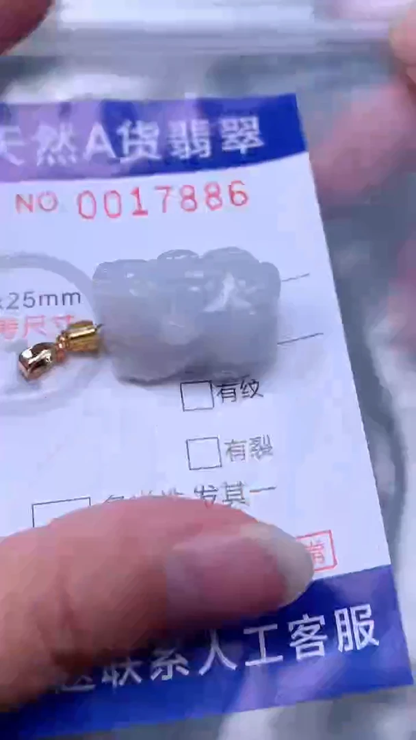翡翠未镶嵌吊坠(不含链)11