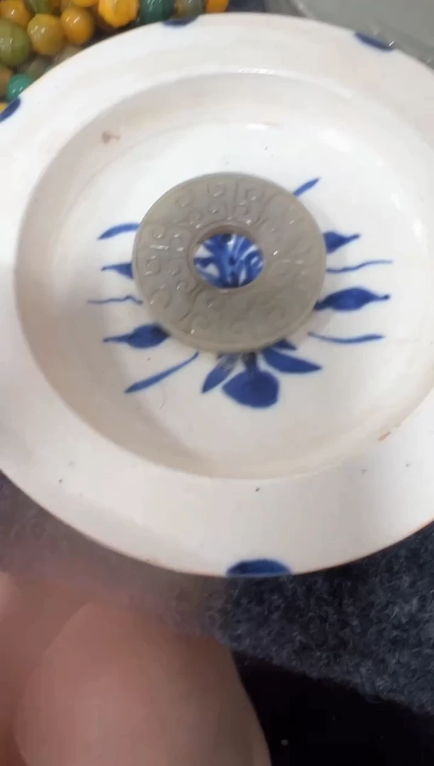 瓷片手工，手绘，瓷器