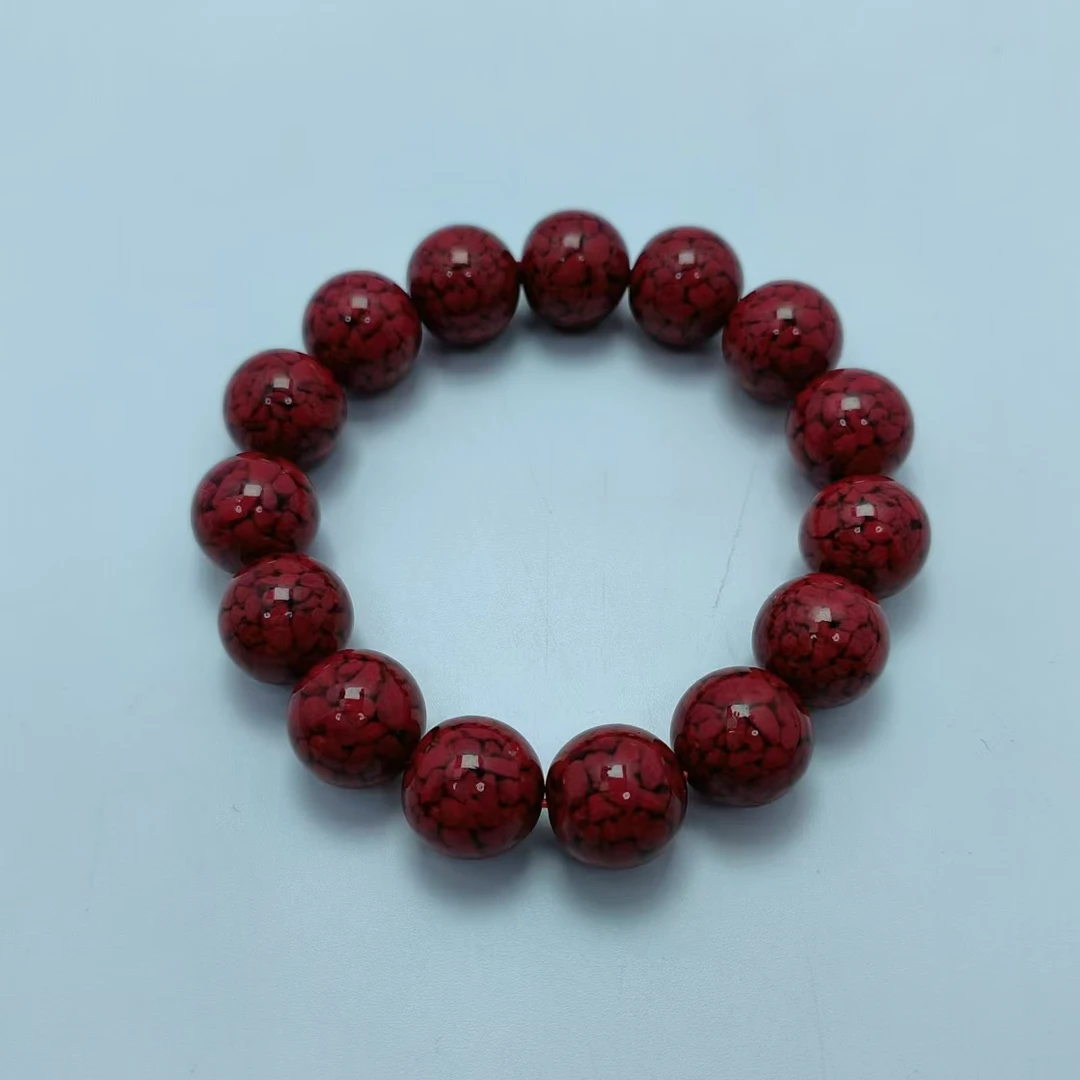 天然辰砂 B5981 晶体砂14-手串 多样性发货其一 气质 | 时尚 珠宝