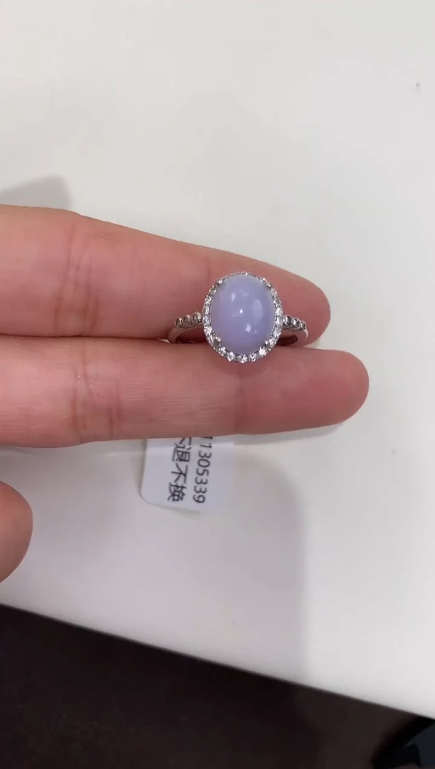 颈饰银S925镶嵌翡翠天然缅甸A货翡翠