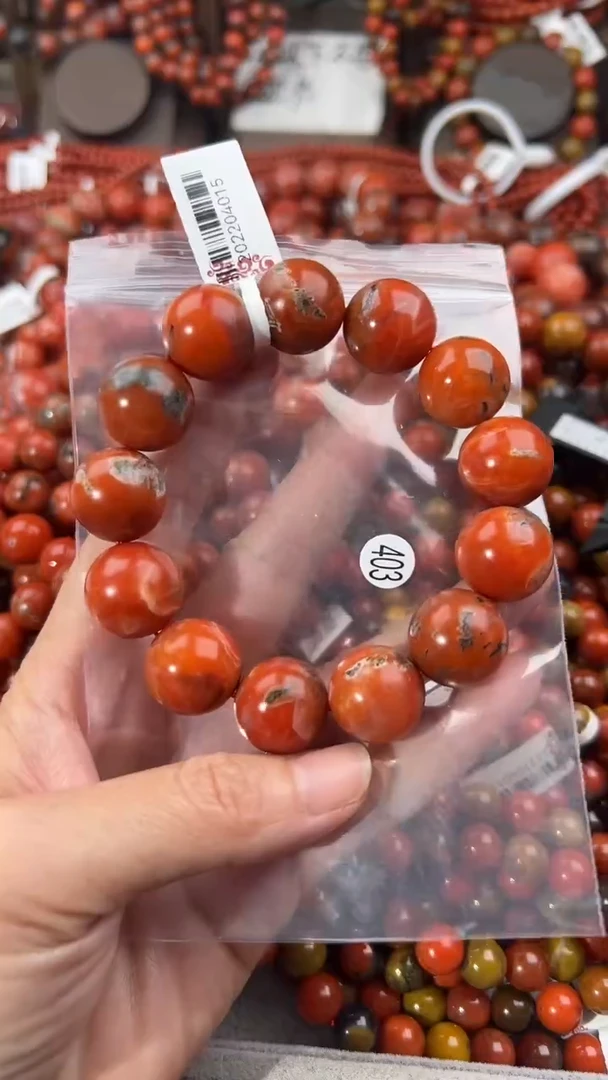 南红玛瑙手串未镶嵌17