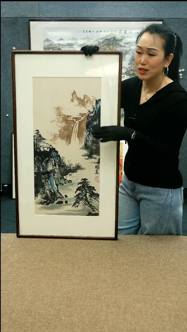 【闪购商品】国画52*92唐鹏高老师山水