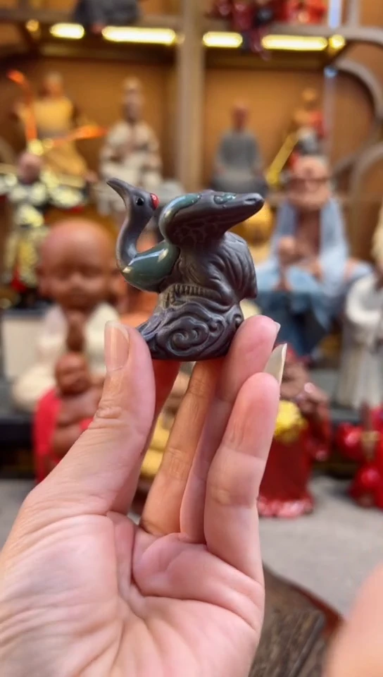 紫砂茶宠器闵茶宠摆件