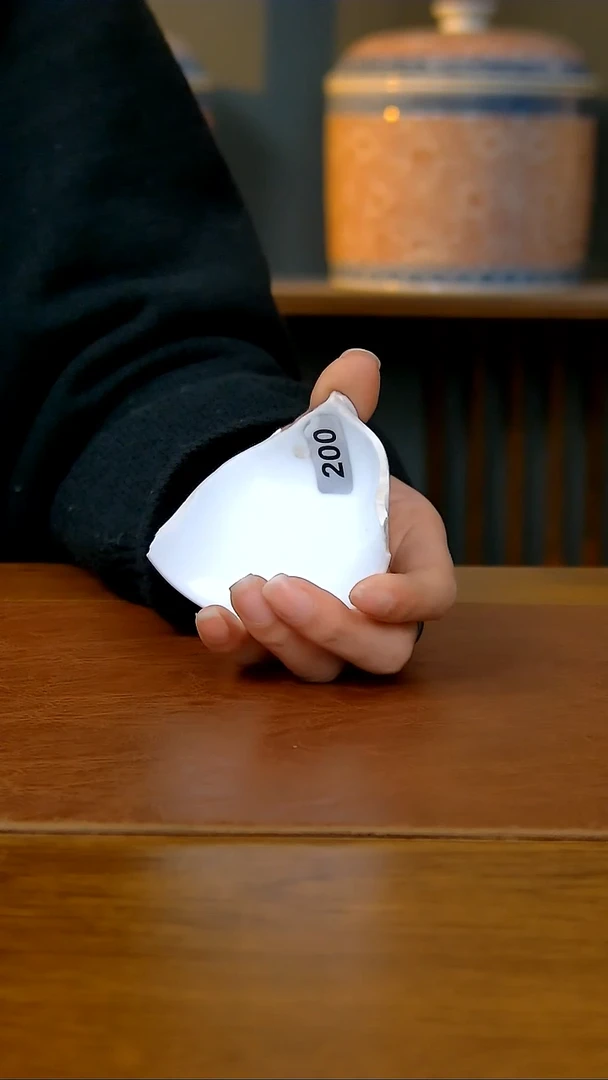 【闪购商品】陶瓷白胎两才盖碗（柴窑）