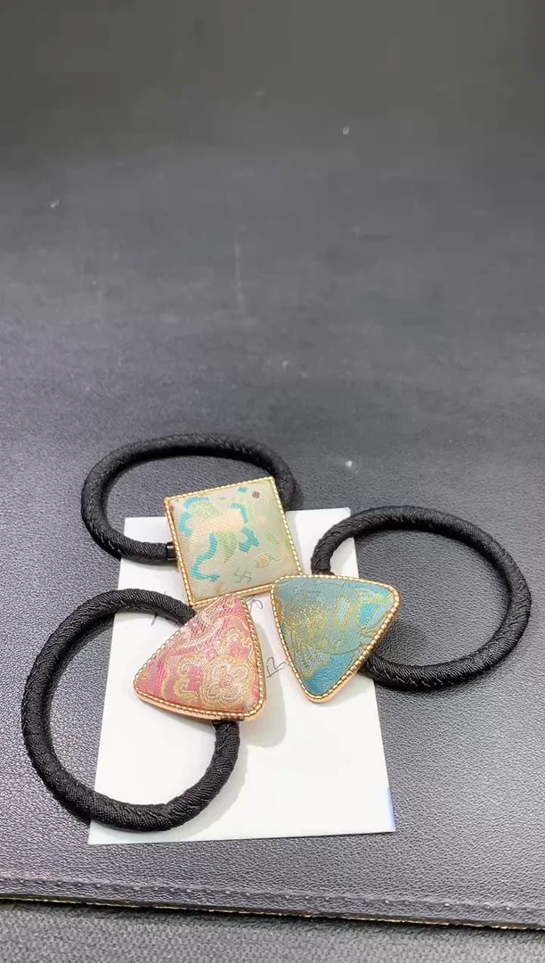 非金属布艺头绳（宋锦）
