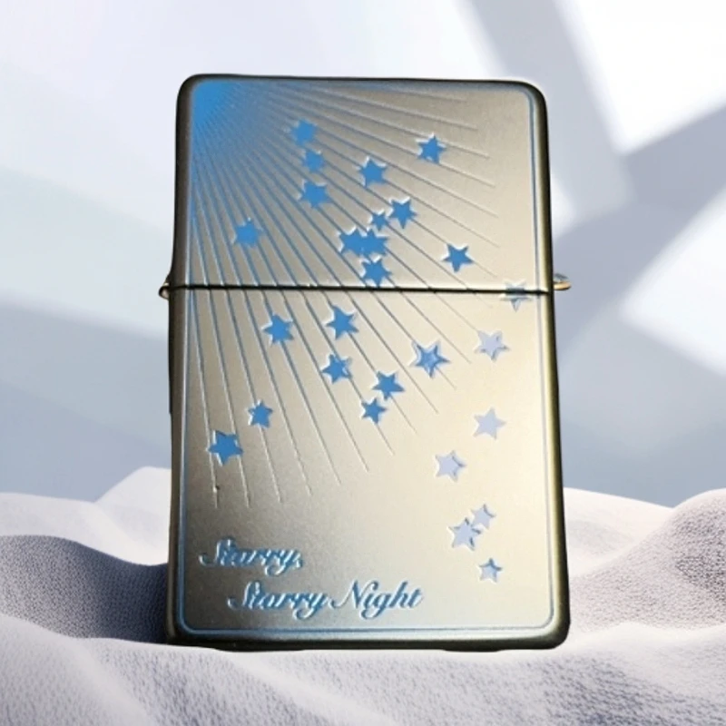 ZIPPO打火机 专利底星空1937 ZBT-1-93B煤油打火机 MBJ1