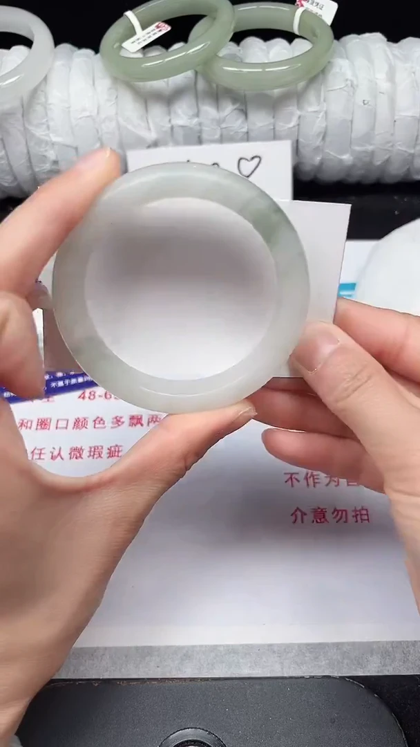 未镶嵌手镯石英质玉65-54/55