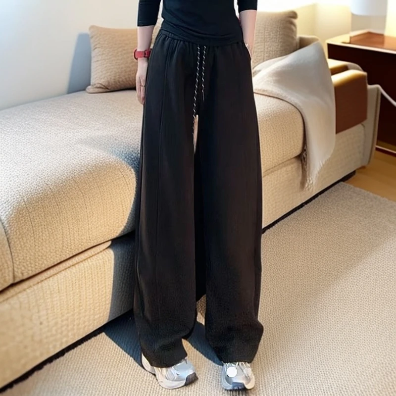 秋冬简约高定版休闲弯刀裤298