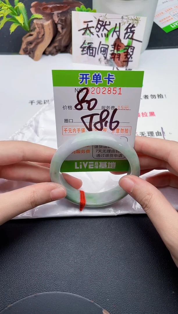 未镶嵌手镯翡翠51天然翡翠A货