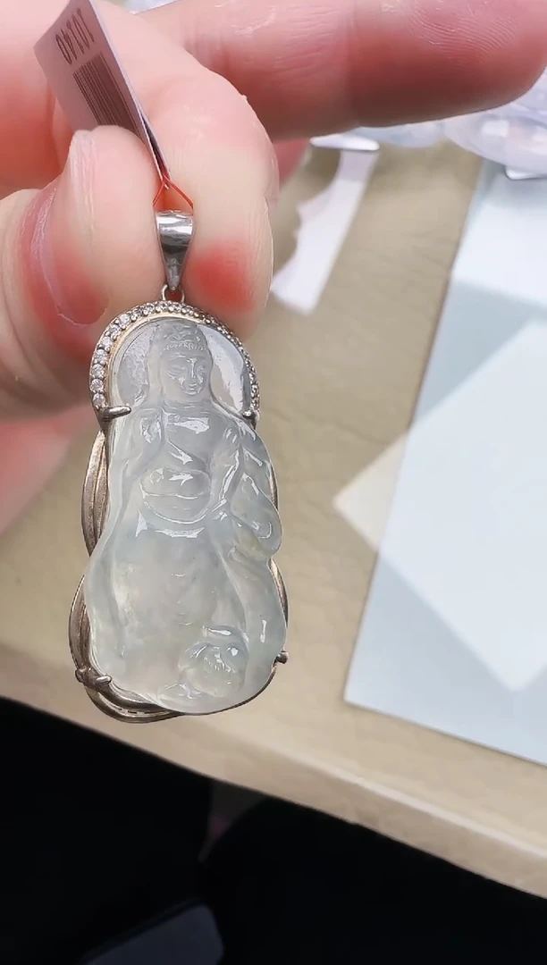 颈饰未镶嵌翡翠缅甸翡翠a货