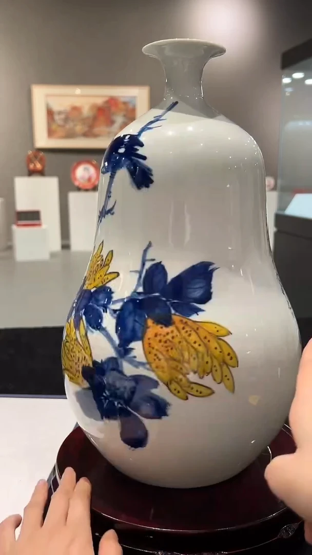 其他陶崔景哲-瓷器-C小-福寿双全