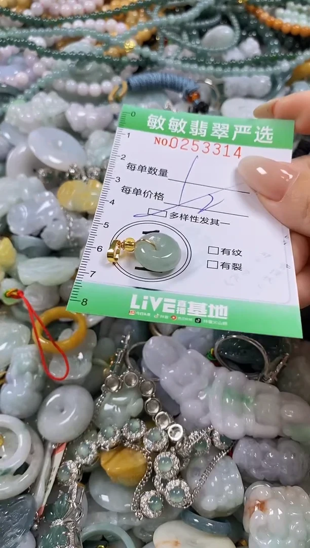 翡翠未镶嵌颈饰闪购0253314多样性发其一