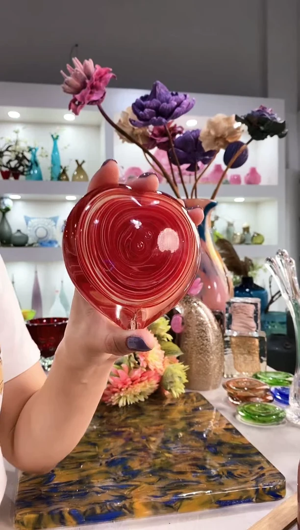 慕忆家手作琉璃花瓶