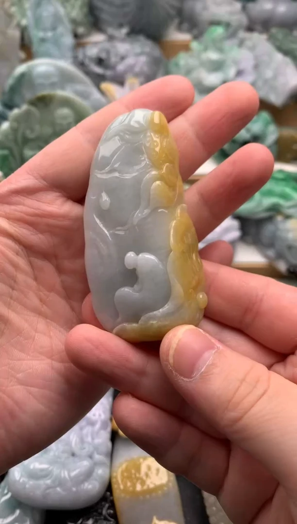吊坠(不含链)未镶嵌翡翠1