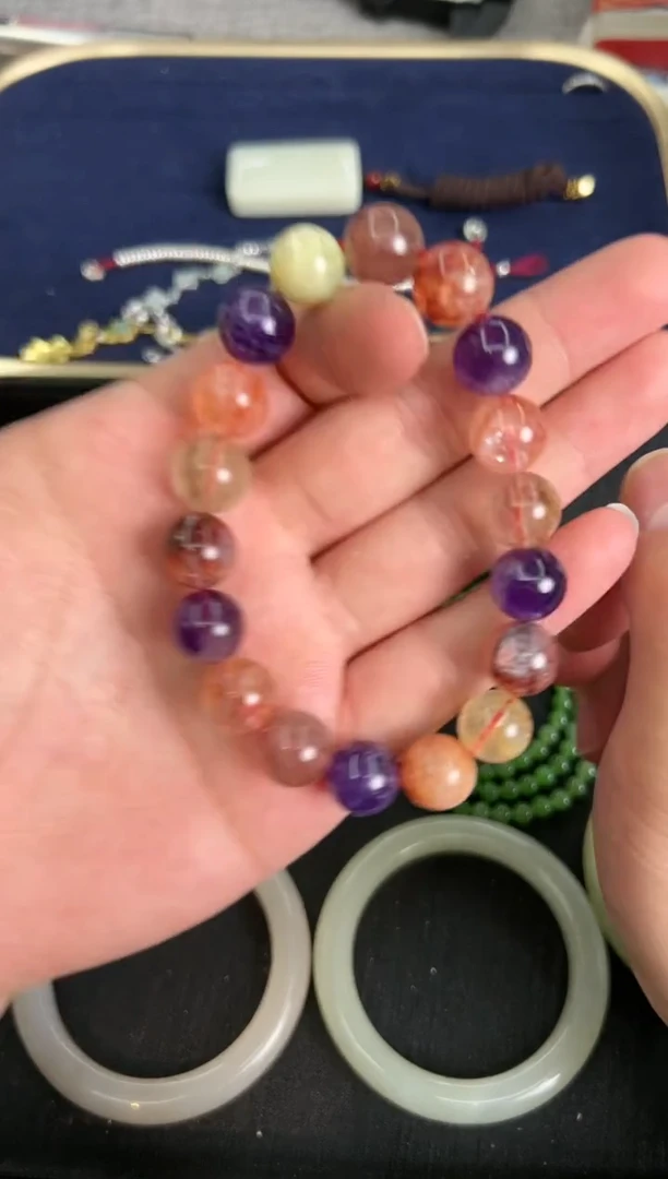 【闪购商品】水晶手链未镶嵌420008-水晶多宝手串