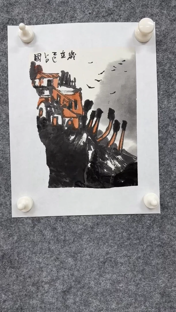 国画ST-JZP老师绘画作品