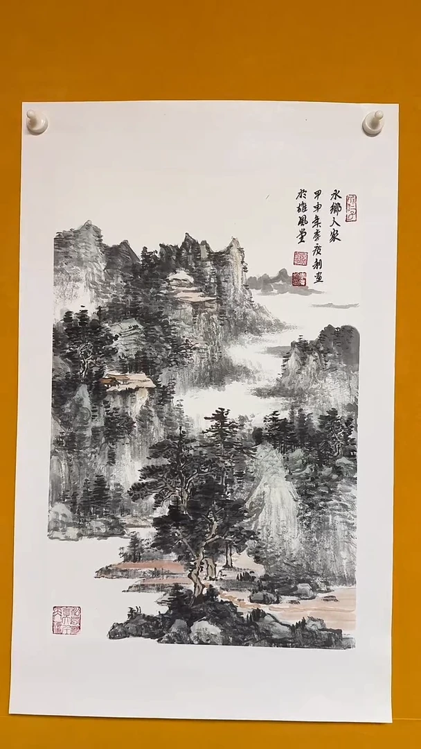 国画雄风堂书画作品