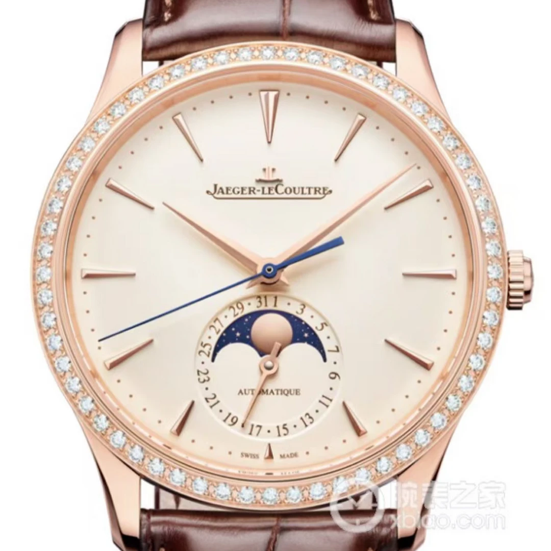 99新 Jaeger-LeCoultre/积家 哈奢馆/潮人/积家月相/39mm/22套