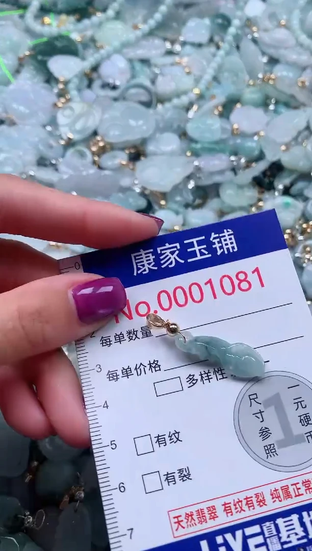 颈饰未镶嵌翡翠1081